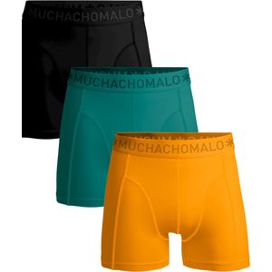 Muchachomalo Heren Boxershorts 3 Pack - Normale Lengte - XXL - 95% Katoen - Mannen Onderbroek met Zachte Elastische Tailleband