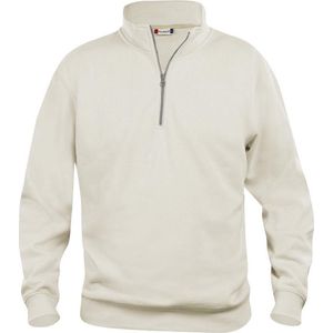 Clique Basic Half Zip 021033 - Licht khaki - 3XL