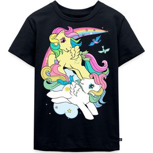 My Little Pony Retro Pony's Met Gekleurde Manen Premium T Shirt Kinderen