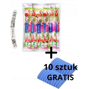Bananen Vijl Wit 100/180 - Pakket 50 Stuks