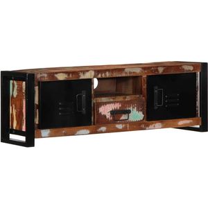 vidaXL - Tv-meubelx30x35 - cm - massief - gerecycled - hout