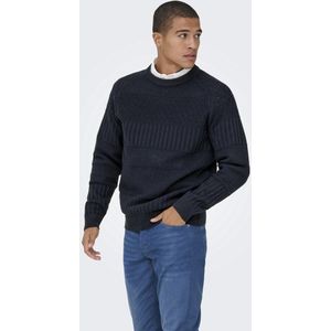 Only & Sons - Onsalkan - Trui - Navy