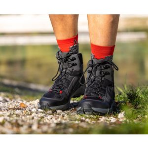 Alpina wandelschoenen Hiking Tracker M 23 Mid Unisex - Zwart- Grijs