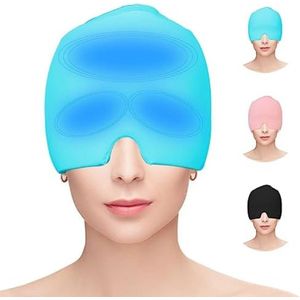 Solacis Migraine muts - Migraine masker - Hoofdpijn masker - Warmte en koude therapie - Herbruikbaar - Anti migraine - Must have tijdens hoofdpijn!