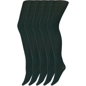 Gekleurde panty’s | Micro | 60 Denier | Merk: Marianne | Maat: S t/m XXL | Kleur: Donker groen | 5 Paar