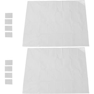 Vensterprojectorscherm voor Het Projecteren van kerst- en Halloween-video's 2-set HD-effect Duurzaam Eenvoudig Te Bedienen Filmvertoningsdoek voor Windows Binnen Buiten