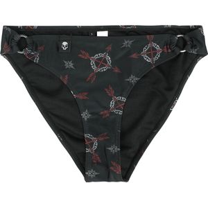 Black Premium by EMP Zwart bikinibroekje met Keltisch motief - Dames - S