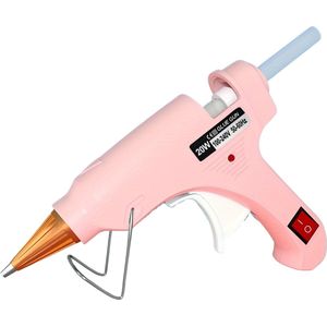 Livano Lijmpistool - Lijmpistool Hobby - Glue Gun - Smeltlijmpistool - Knutselen - Roze