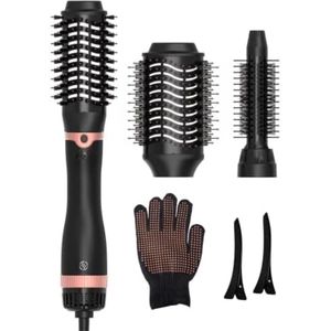 Equivera Multistyler - Airstyler - Krultang 5 in 1 - Fohnborstel - Stijltang