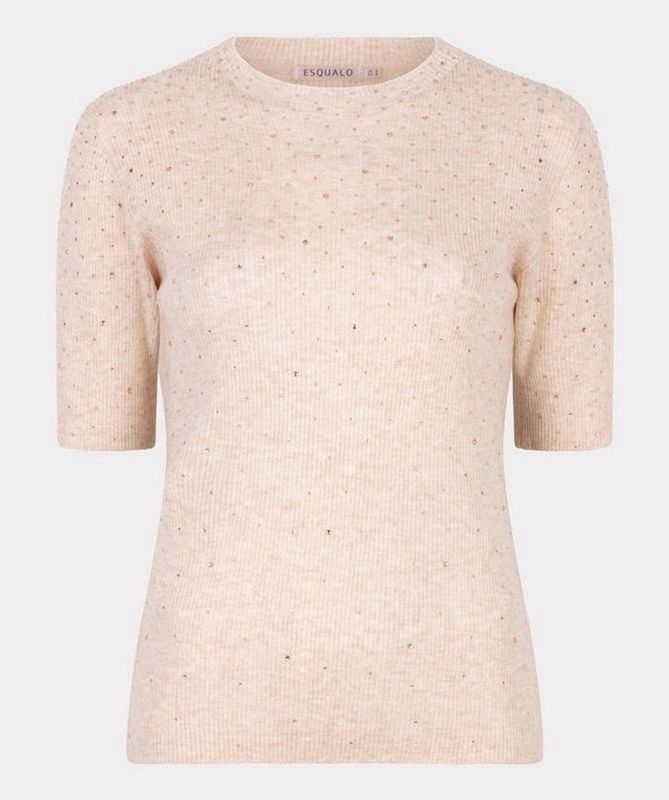 Esqualo, Dames, Truien, Beige, Maat: XS
