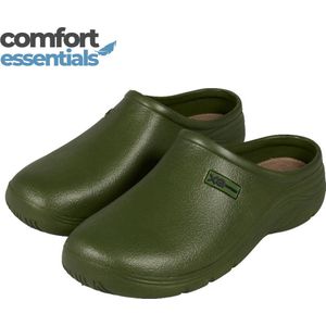 Klompen Heren - Tuinklompen Heren - Groen Army - Tuinschoenen - Werkschoenen - Werkklompen - Slippers Heren - Clogs Heren - Instappers Heren
