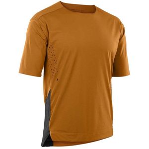 Ion Scrub Amp Korte Mouw Enduro Trui Bruin S Man