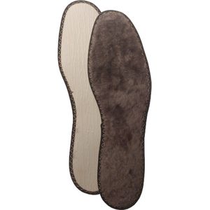Bama Royal Wollen Vachtzool - Winter Inlegzool - Lamsvacht - Tegen koude voeten - Warm en zacht - Maat 46