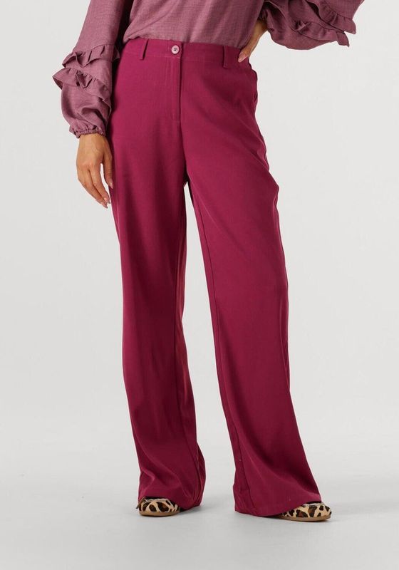 Ydence - Pants Solange - Flared Broek - Fuchsia