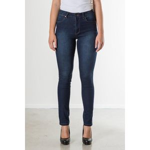 New Star - New Orlean - Dames Slim-fit Jeans - Dark Used
