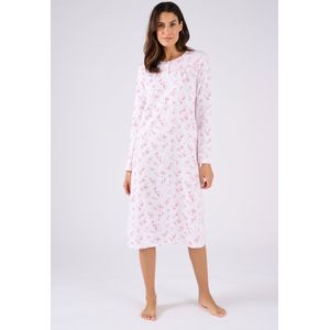 Damart - Nachthemd - Roze - Gebreide Jersey - Zuiver Katoen