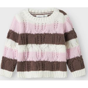 Name It mini meisjes trui NIBO Peppercorn Regular Fit