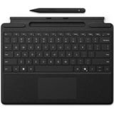 Microsoft Surface Pro Keyboard with Slim Pen for Business AZERTY Belgisch Microsoft Cover port Zwart