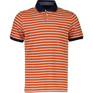 Jac Hensen Polo - Modern Fit - Rood - 5XL Grote Maten