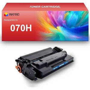 INKFIND 070H Tonercartridge compatibel met Canon 070H 070 Cartridge 070 070H Toner cartridge- 1-pack Zwart (extra hoge capaciteit)