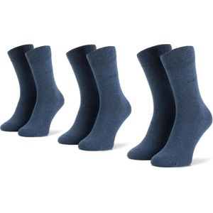 Bugatti - Huissokken - Indigo Blauw - Set van 3 Paar