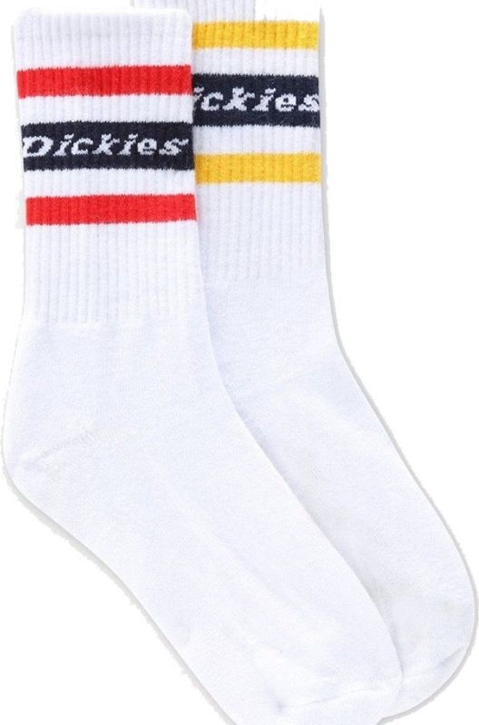 Dickies - Genola - Sokken - Wit - EU 43-46 - Pak van twee