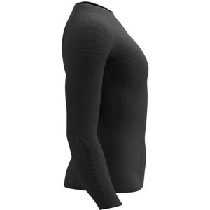 Compressport - On/Off Base Layer LS - Thermoshirt - Zwart