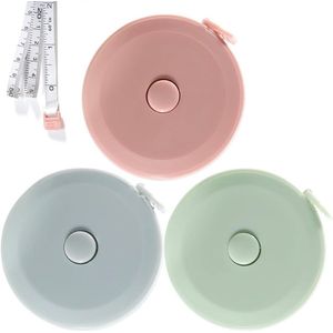 Meetlint set van 3 - Intrekbaar, flexibel en precies voor naaien en het meten van lichaamsmaten