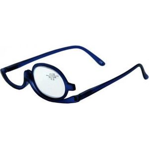 Make-up bril blauw +4.0