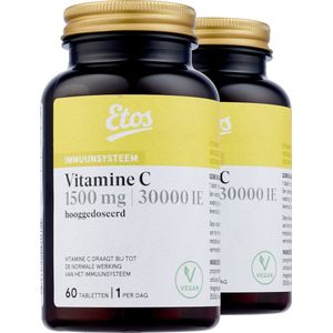 Etos Vitamine C 1500 - 120 tabletten - (2 x 60 )
