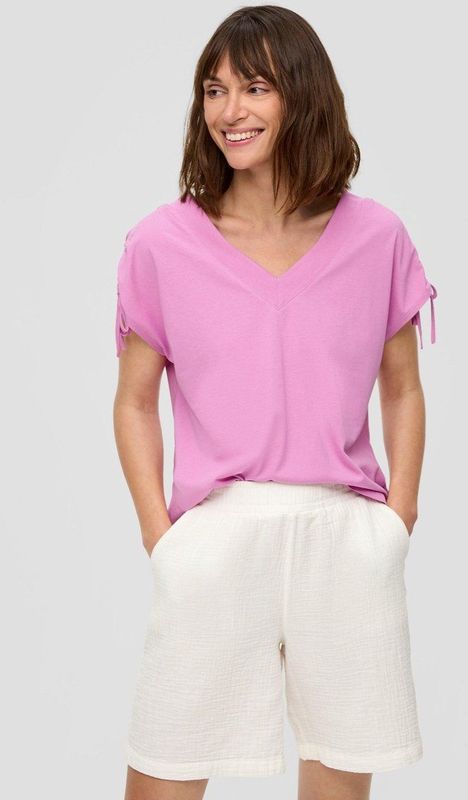 s.Oliver - T-Shirt - Mouwloos - V-hals