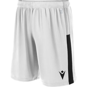 Macron - Skara Short - Wit / Zwart - Heren Sportbroek