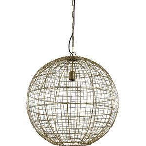 Light & Living Hanglamp Mirana - Goud - Ø55cm - Modern - Hanglampen Eetkamer, Slaapkamer, Woonkamer