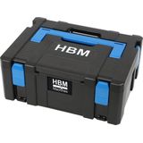 HBM - Modulaire Gereedschapskoffer - Klein - Zwart - Kunststof