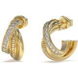 Guess - JUBE04066JWYGT-U - Oorknopjes - Goud - RVS