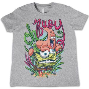 Spongebob Oh Boy Kids T-Shirt Kinder Heather-Grey-4 Jahre