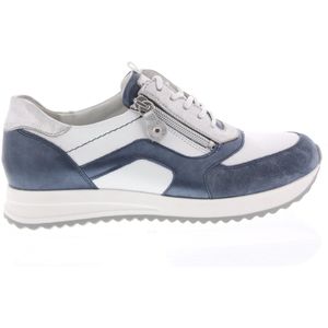 Waldlaufer - Vicky - Dames Veterschoenen - Jeansblauw - Leer