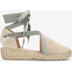 Fred De La Bretoniere Espadrille Romi Lena Taupe - Maat 38