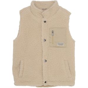 DAILY7 Bodywarmer Teddy Jassen Jongens - Winterjas - Ecru - Maat 110/116