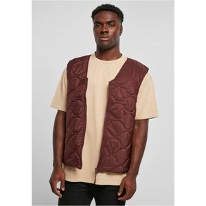 Urban Classics - Zipped Gilet Mouwloos jacket - XL - Rood