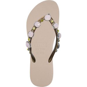 Uzurii Copa Cabana Gold Sand slippers dames (18.258.08)