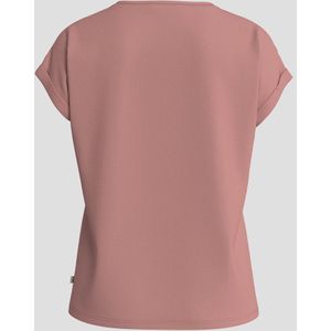 QS - Shirt - Eosin - Jersey - Ronde Hals - Kwartmouw - Normale Pasvorm