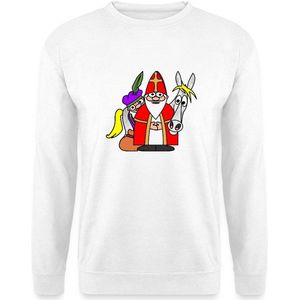 Sinterklaas Met Helpers | Grappig Kerstmis Sweater Heren