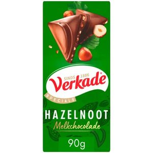Verkade Reep Hazelnoot Melk (12x 90g)