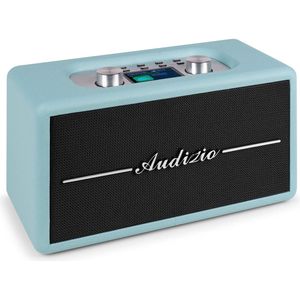 Audizio - Tune60 - Draagbare Radio - Blauw - Bluetooth - FM en DAB