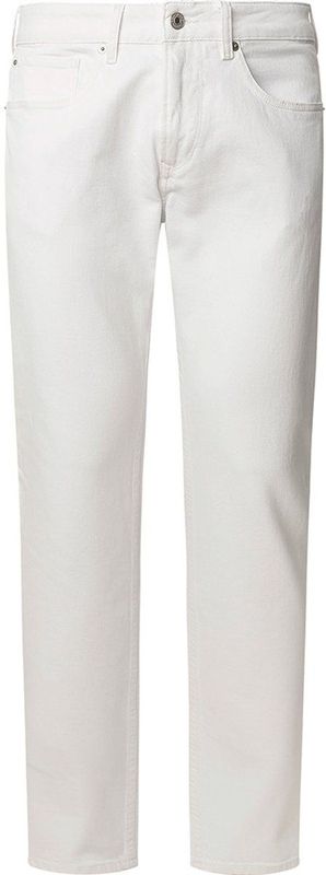 Denim - White - Casual - 99% Katoen, 1% Elastaan