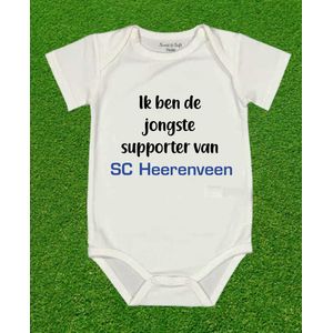 Rompertje jongste supporter van sc Heerenveen