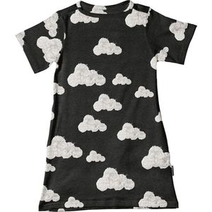 SNURK Dress meisje Cloud 9 Grey Black maat 128