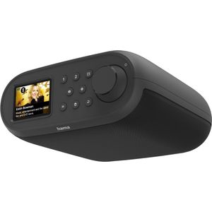Hama Digitale radio ""DIR400"", DAB+/internetradio/Bluetooth® RX/app, zwart