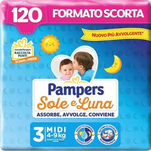 Midi Luiers Maat 3 (4-9 kg) - 120 Stuks - Ultra Absorberend en Betaalbaar